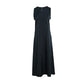 2024 Fall High Quality Women's Dress: V Neck Satin Maxi & Rib Modal Mock Neck Top
