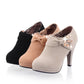 Round toe high heels - ladieskits - 0