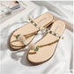 Pearl thong sandals - ladieskits - 0