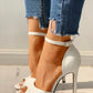 Super high heel plus size women high heel sandals - ladieskits - 0