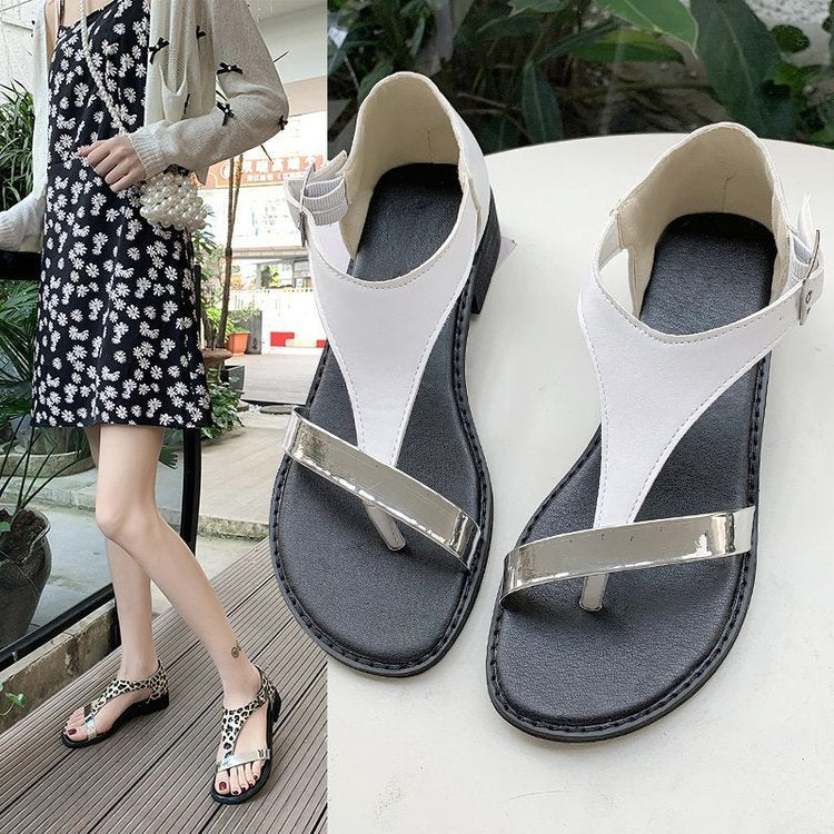 Women's sandals with buckle plus size women - ladieskits - 0