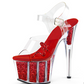 15 cm high heels nightclub hate high waterproof platform sandals 15CM fine with women's shoes pole dance shoes sequin wedding shoes - ladieskits - 0