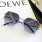 New Rimless Cut Edge Sunglasses For Women - ladieskits
