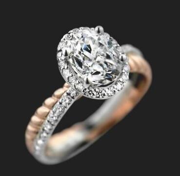 Hearts and Arrows Zircon Engagement Rings Europe and America Personality Colors Rings Ornaments - ladieskits - 0