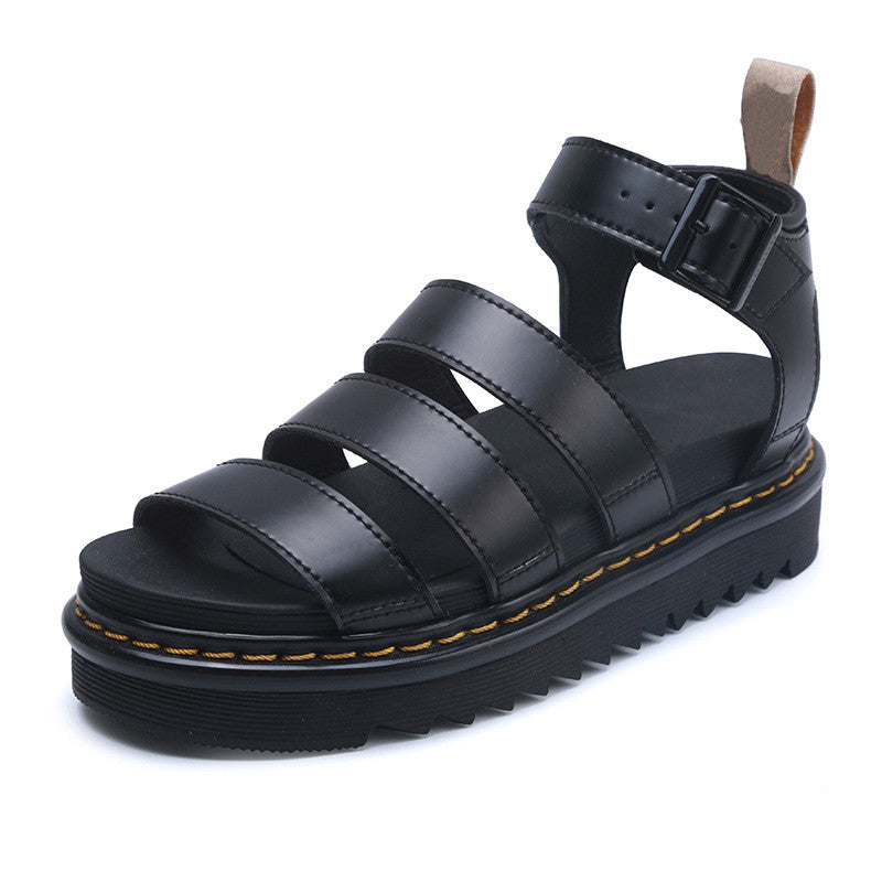 Sandals Martin Sandals Platform Fingerless Fashion Fashion Beach Shoes - ladieskits - 0