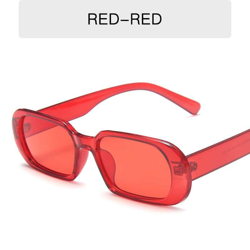 Retro Small Frame Sunglasses Female Candy Color Colorful Fashion Sunglasses - ladieskits - 0