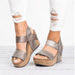 Eomen's Sandals Women Wedge Sandals Big Size 43 - ladieskits - 0