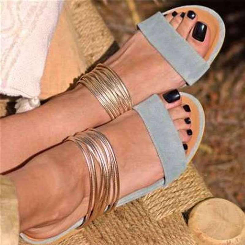 Fish Mouth Sandals Beach Women Sandals And Slippers - ladieskits - 0