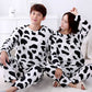 Plus Size Couple Plus Fertilizer Plus 200 Kg Plus Velvet Velvet Pajamas Women - ladieskits - women pajamas