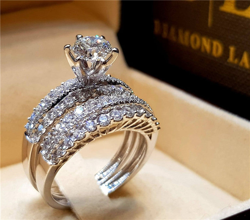 European And American Jewelry Engagement Rings - ladieskits - 0