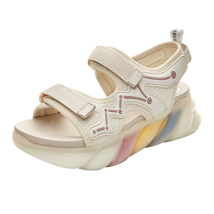 Fashion  Platform Sandals Sports Daddy Sandals - ladieskits - 0