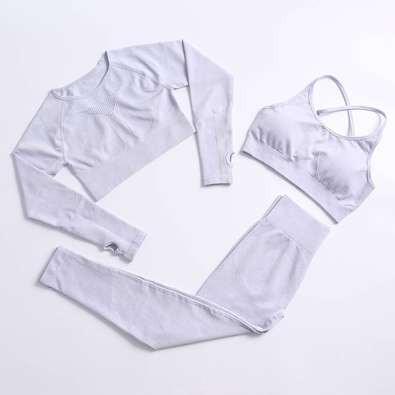 Autumn And Winter Sports Fitness Clothing Spot Yoga Clothing Suits - ladieskits