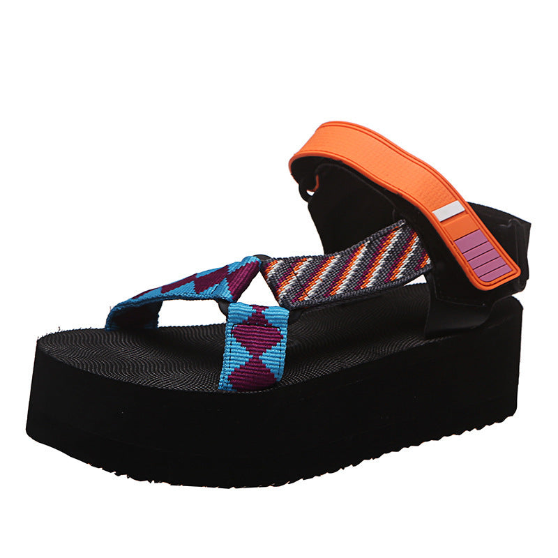 Platform Platform Sandals With Women's Sandals - ladieskits - 0