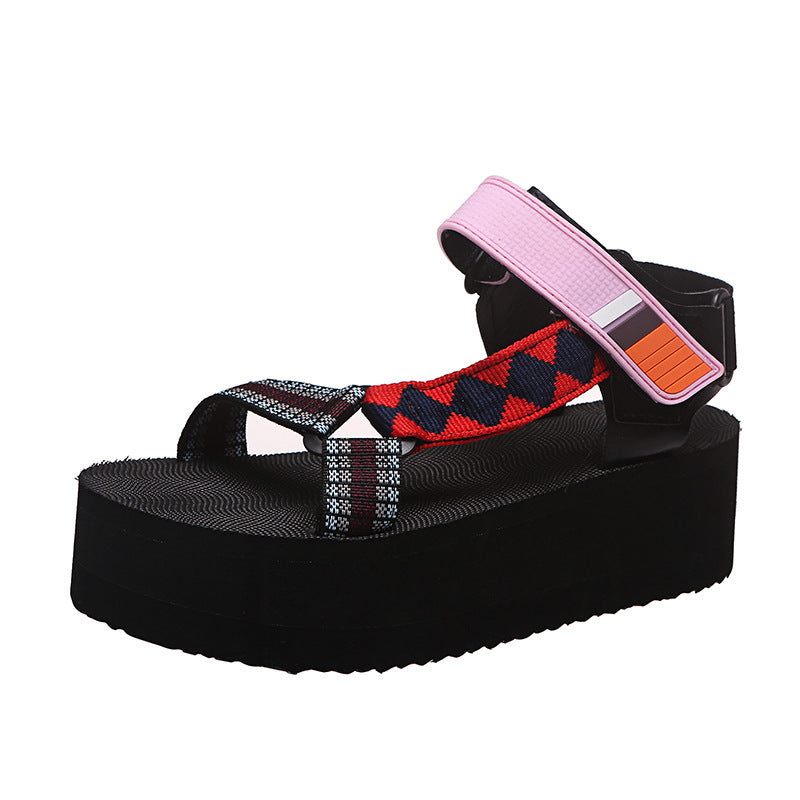 Platform Platform Sandals With Women's Sandals - ladieskits - 0