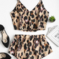 Leopard Pajama Set - ladieskits - women pajamas