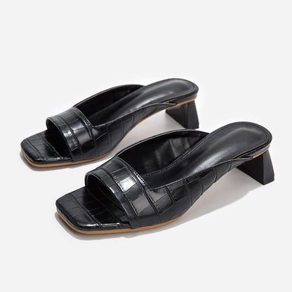 Chunky heel sandals - ladieskits - 0