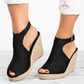 Fashion Women Platform Sandals Peep Toe Spartan Sandals Women Summer Wedges High Heel Shoes - ladieskits - 0