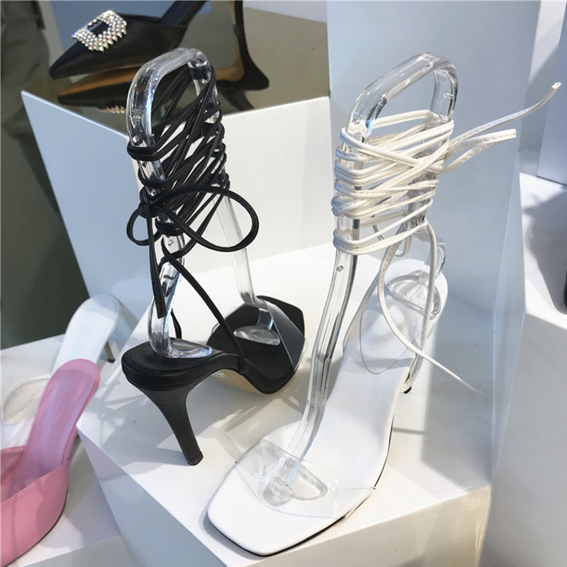 Stiletto high heel sandals - ladieskits - Sandal