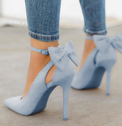 Bow high heels - ladieskits - 0