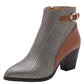 Short boots thick heel high heel women's boots - ladieskits - 0