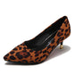 Pointed Leopard High Heels - ladieskits - 0