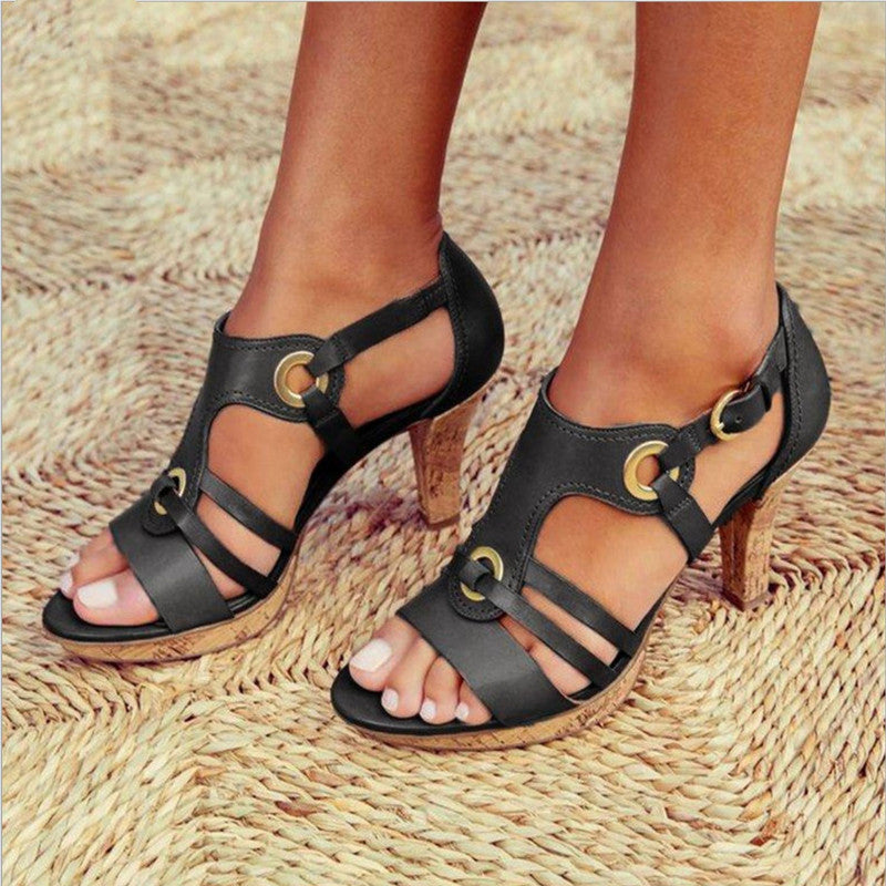 High heeled sandals for women - ladieskits - 0