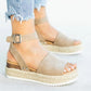 Wedge fish mouth shoes - ladieskits - 0
