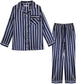 Couple striped pajamas - ladieskits - 0