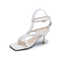 Plus-size stiletto sandals for women - ladieskits - 0