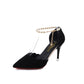 2021 New Type Of High Heels, Sharp, Sharp, Snap Chain And Shallowly Grind Noodles Women's Sandals - ladieskits - 0