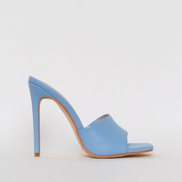 Blue back high heels - ladieskits - 0