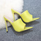 Women's Sandals And Slippers Early Autumn New Fish Mouth Pointed Sexy High Heels - ladieskits - 0