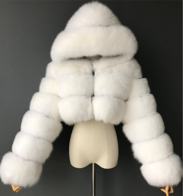 New Winter Faux Fur Coat for Women - ladieskits - jacket