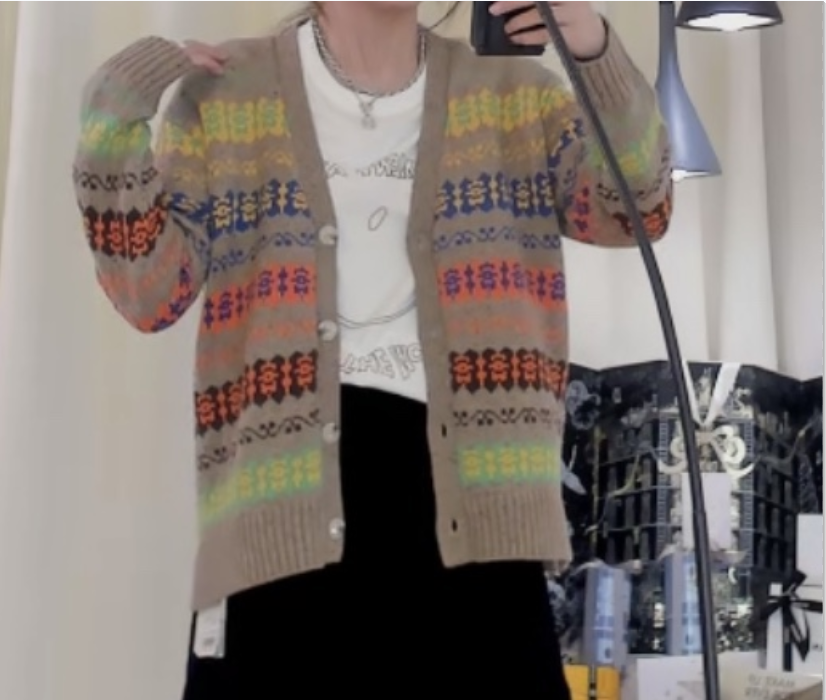 New Winter Long-Sleeved Knitted Cardigan - ladieskits - sweatshirt vs sweater