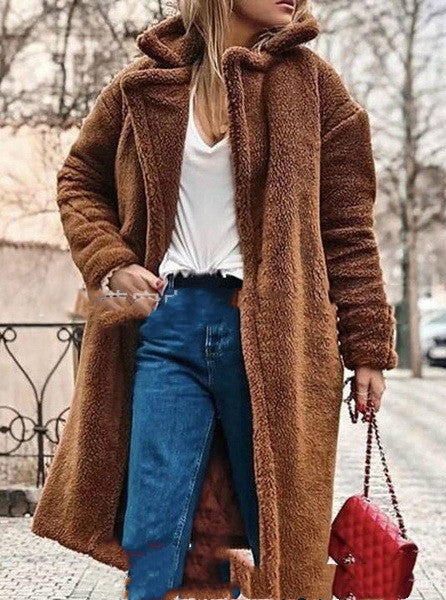 Lamb wool coat autumn and winter women - ladieskits - jacket
