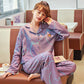 Women Autumn And Winter Cartoon Pajamas - ladieskits - women pajamas