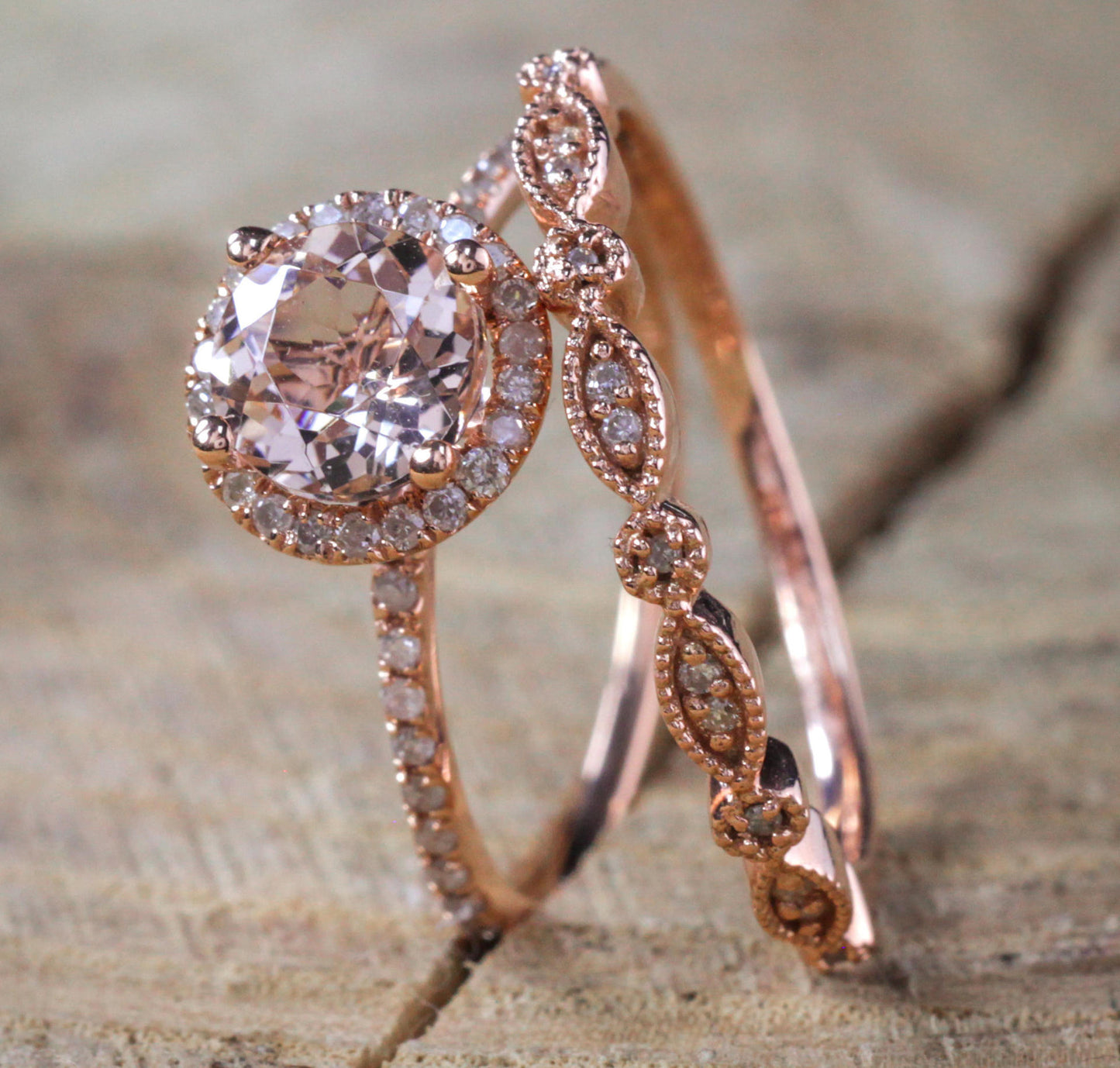 18k Rose Gold Ring In Europe And America - ladieskits - luxury rings