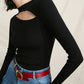 Tight-fitting Bottoming Sweater For Autumn And Winter Tops - ladieskits - 0