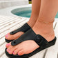 Women's Large Size Platform Flip-flops Beach Sandals - ladieskits - 4