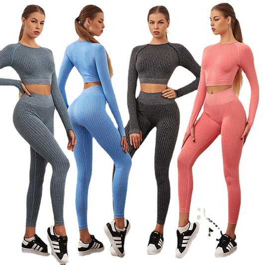 Winter New Women Suits Gym Fitness Leggings - ladieskits - 0