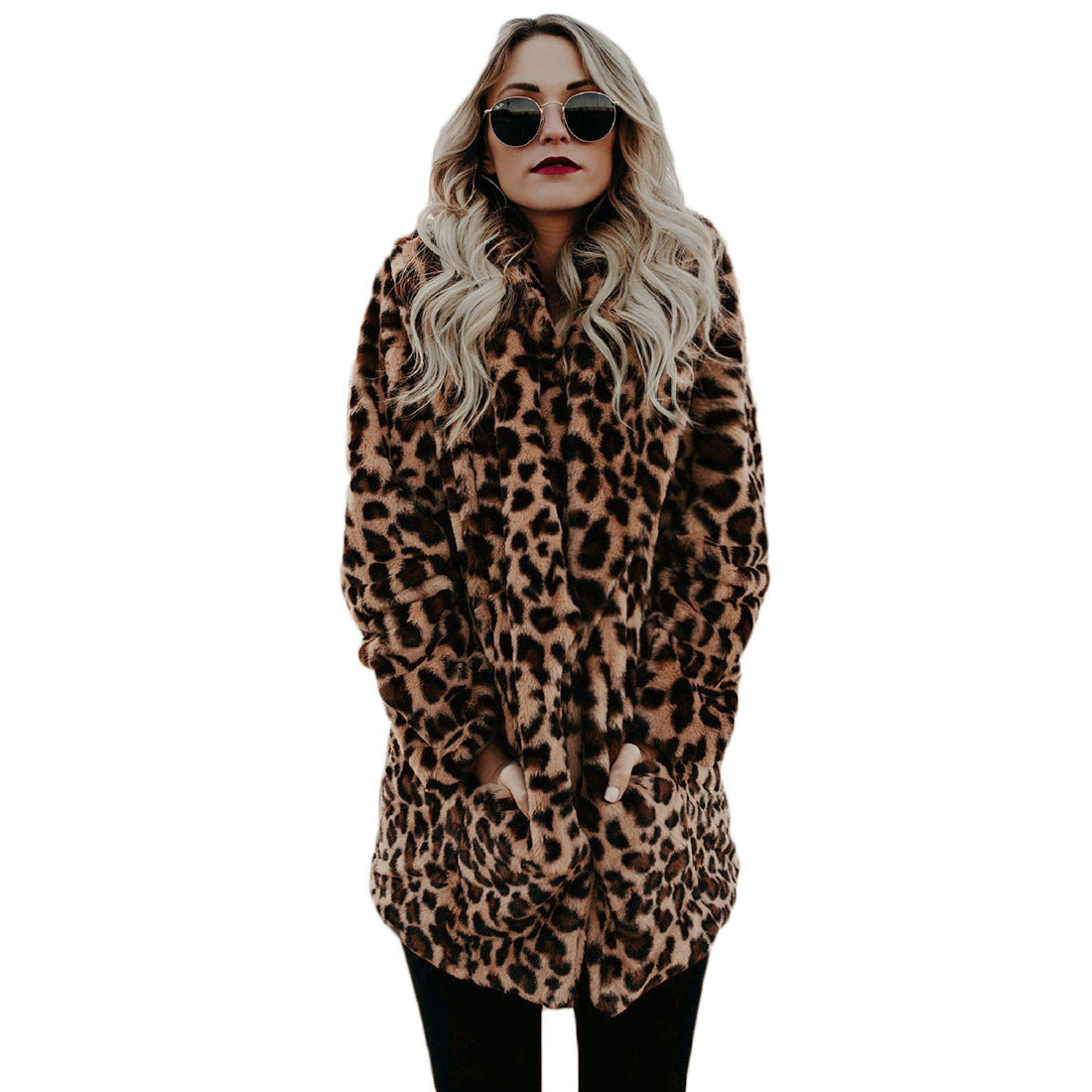 Artificial Faux Fur Women Winter Coat - ladieskits - jacket