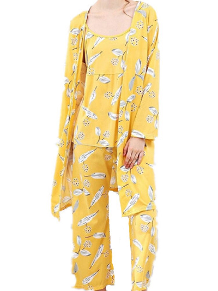Three-piece pajamas - ladieskits - 0
