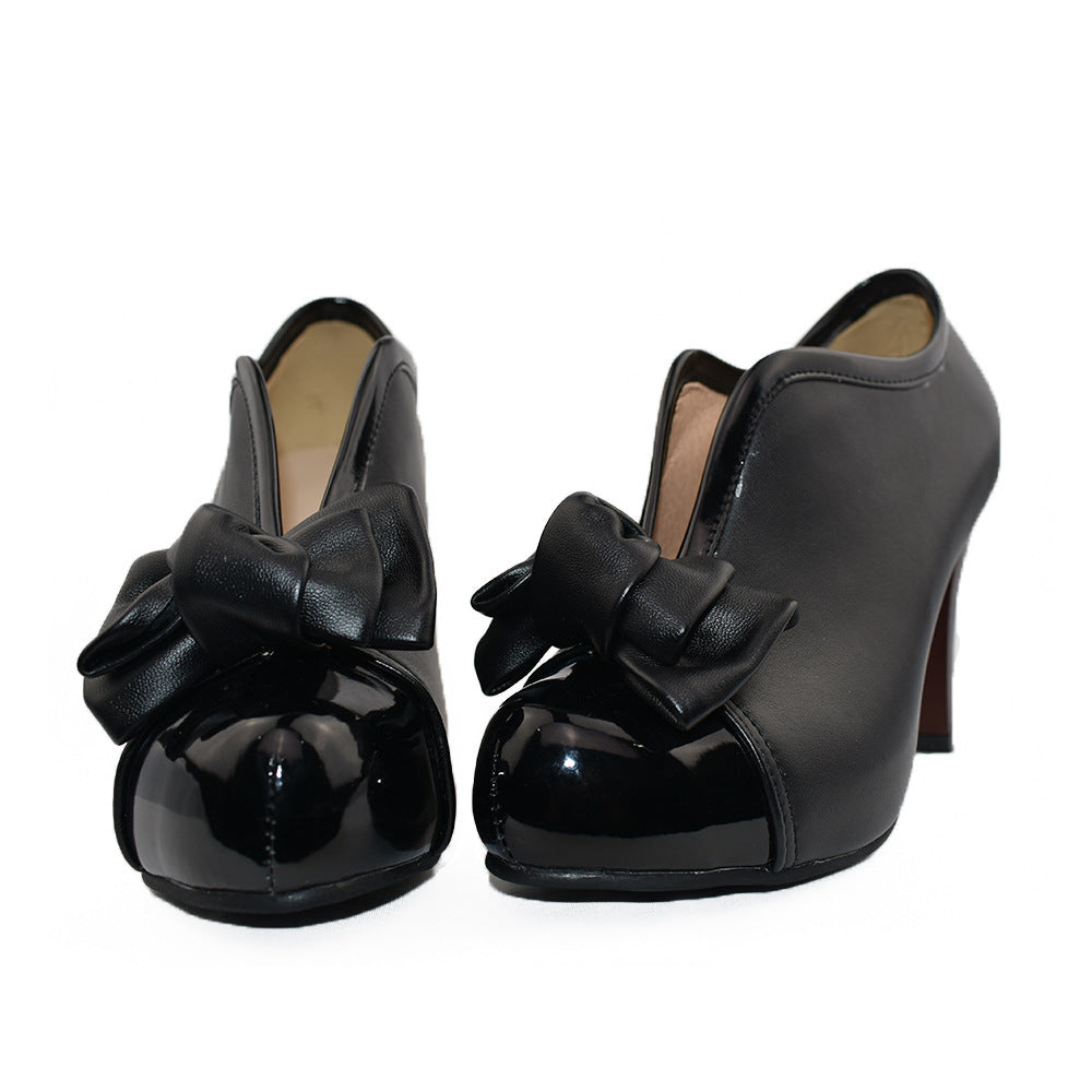 Sweet bow high heels - ladieskits - 0