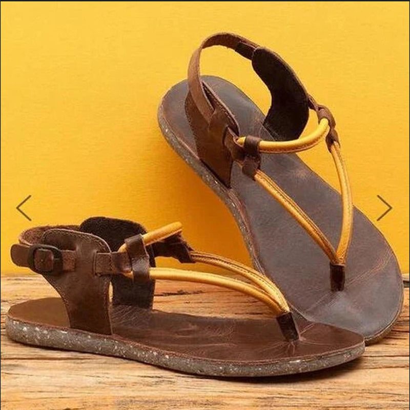 Roman buckle sandals - ladieskits - 0