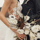 Boho Beach Chiffon Flowy Spaghetti Straps Backless Wedding Dress, Robe De Mariée,GDC1271