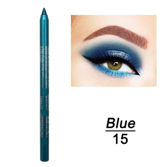 14 Colors waterproof  Eyeliner Pencil - ladieskits - Eyeliner