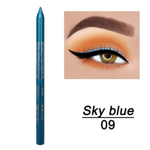 14 Colors waterproof  Eyeliner Pencil - ladieskits - Eyeliner