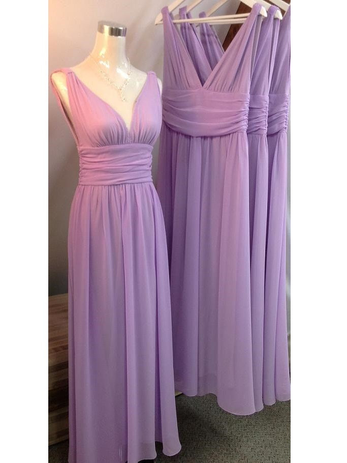 Lavender Bridesmaid Dresses Long Ruched Bridesmaid Dresses under 100,FS073