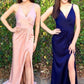Long Classy Simple Spaghetti Straps Prom Dress with Side Slit Seductive evening dresses 20081616