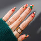 Bettycora Cactus Match Dinosaurs Cute Press On Nails